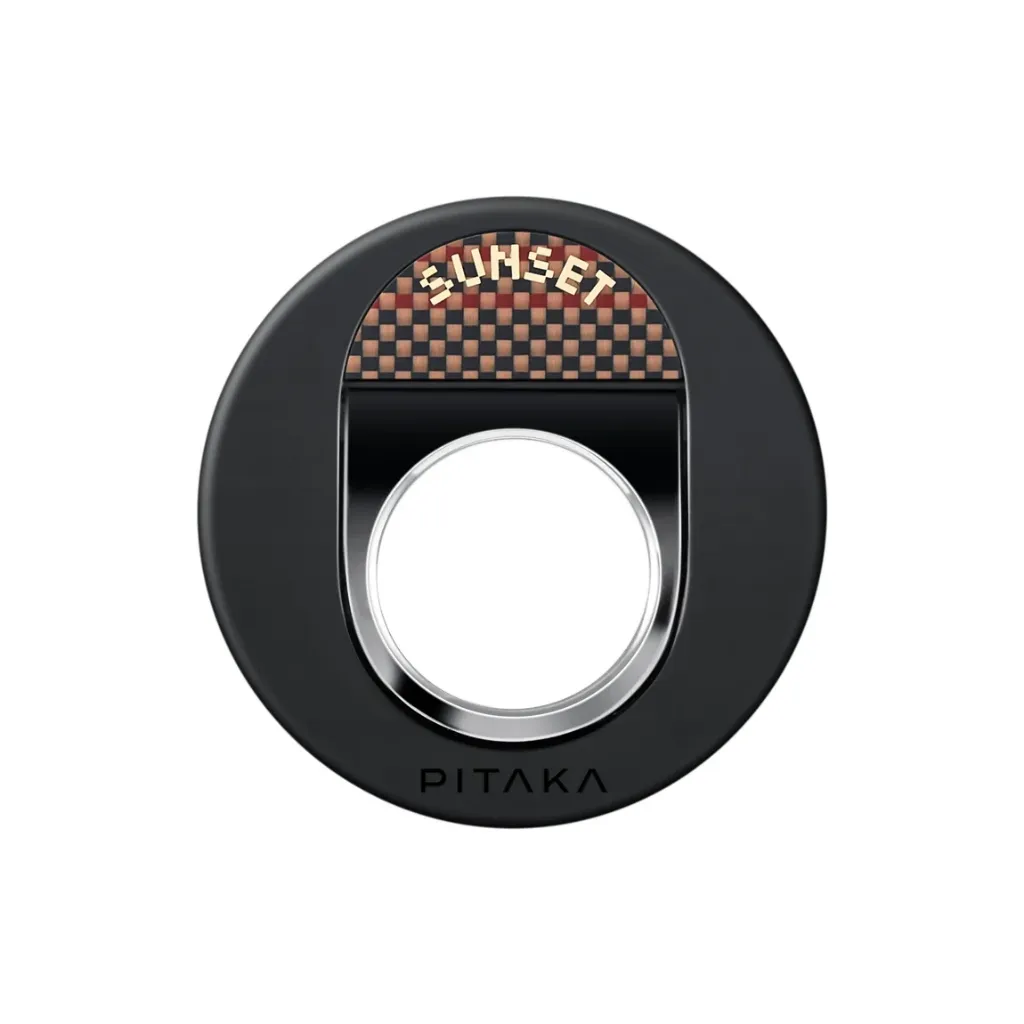 PITAKA Magsafe Phone Ring Holder MagEZ Grip 3 - Sunset-4.webp