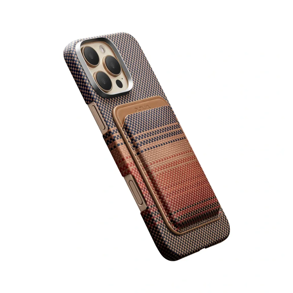 PITAKA Magnetic Woven Wallet - Sunset-5.webp