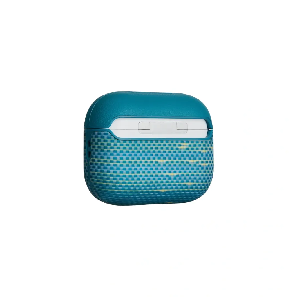 Pitaka Aramid Fiber Magnetic Case for AirPods Pro3 - Lucid Blue-3.webp