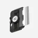 Multi Tool Magnetic Metal Wallet Frosted Cover  MagSafe - Translucent Gray-5.webp