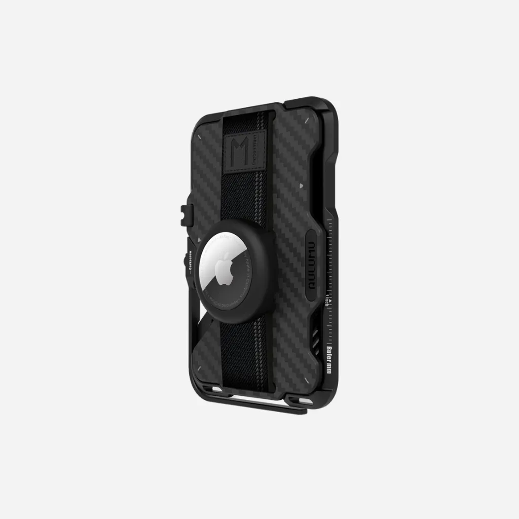 Multi Tool Magnetic Metal Wallet Carbon Fiber Cover MagSafe-8.webp