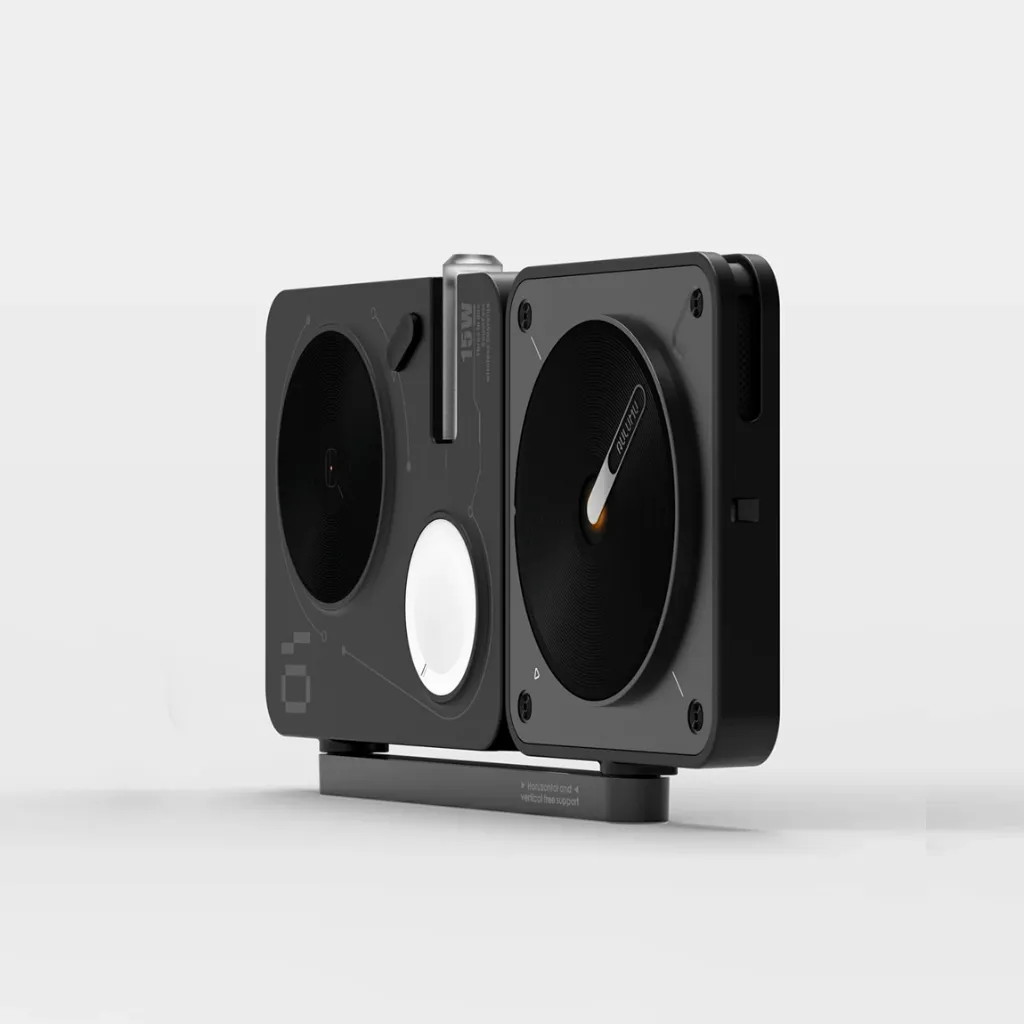AULUMU M01 4-in-1 Folding Wireless Charging Station & Pad Magnetic-11.webp