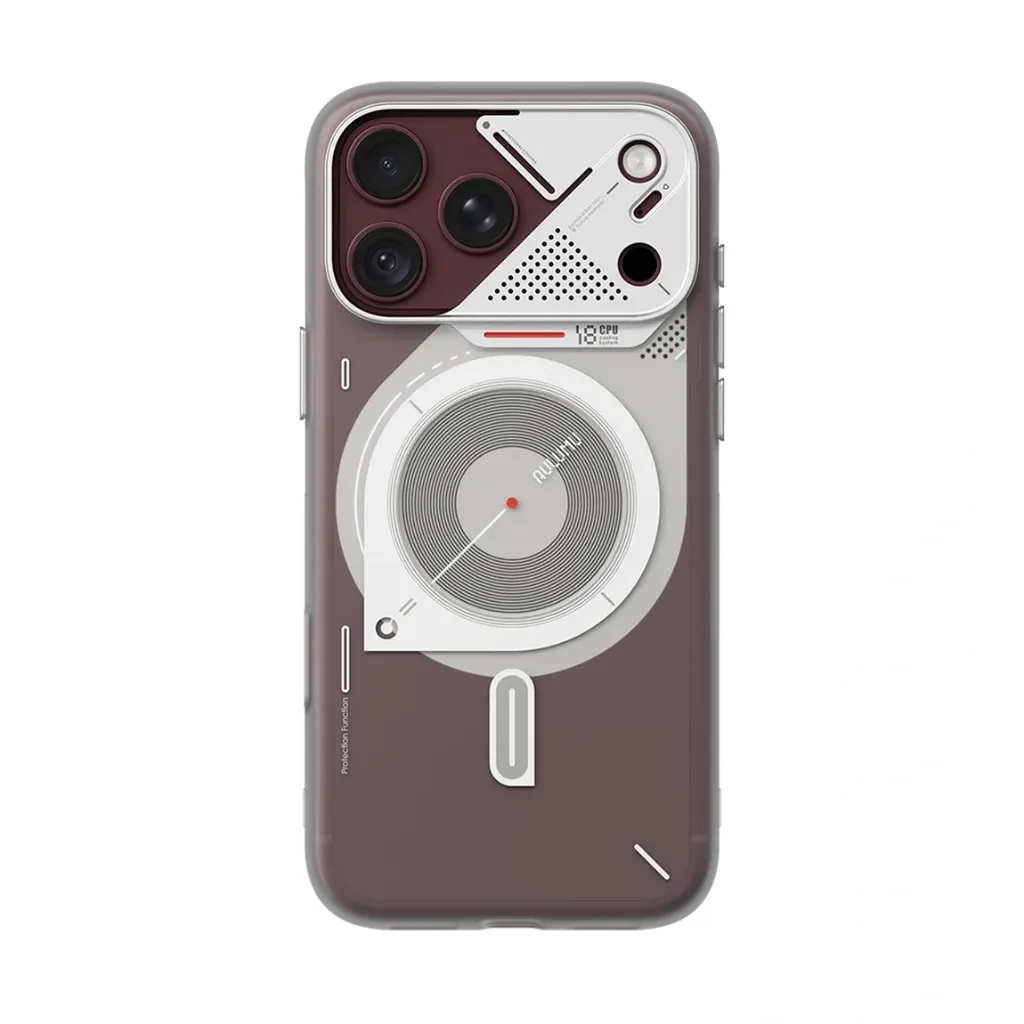 Aulumu A18 Hyper Frosted Case for iPhone 18 Pro Max - Translucent White-2.webp