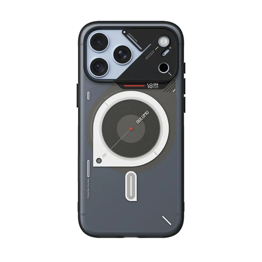 Aulumu A18 Hyper Frosted Case for iPhone 18 Pro Max - Translucent Gray-4.webp