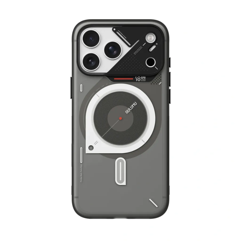 Aulumu A18 Hyper Frosted Case for iPhone 18 Pro Max - Translucent Gray-5.webp
