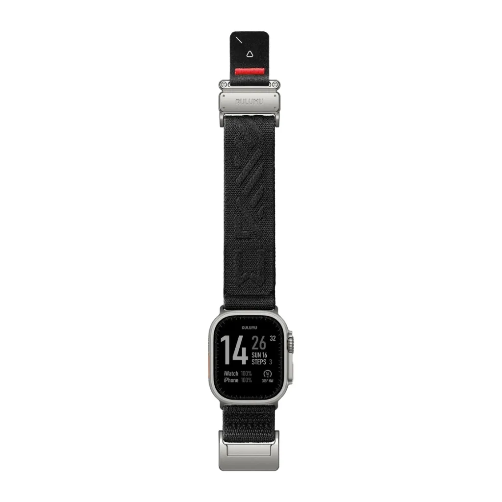 Aulumu C03 Titanium Mag Buckle Quick-Release Band - Titanium Buckle - Black-2.webp