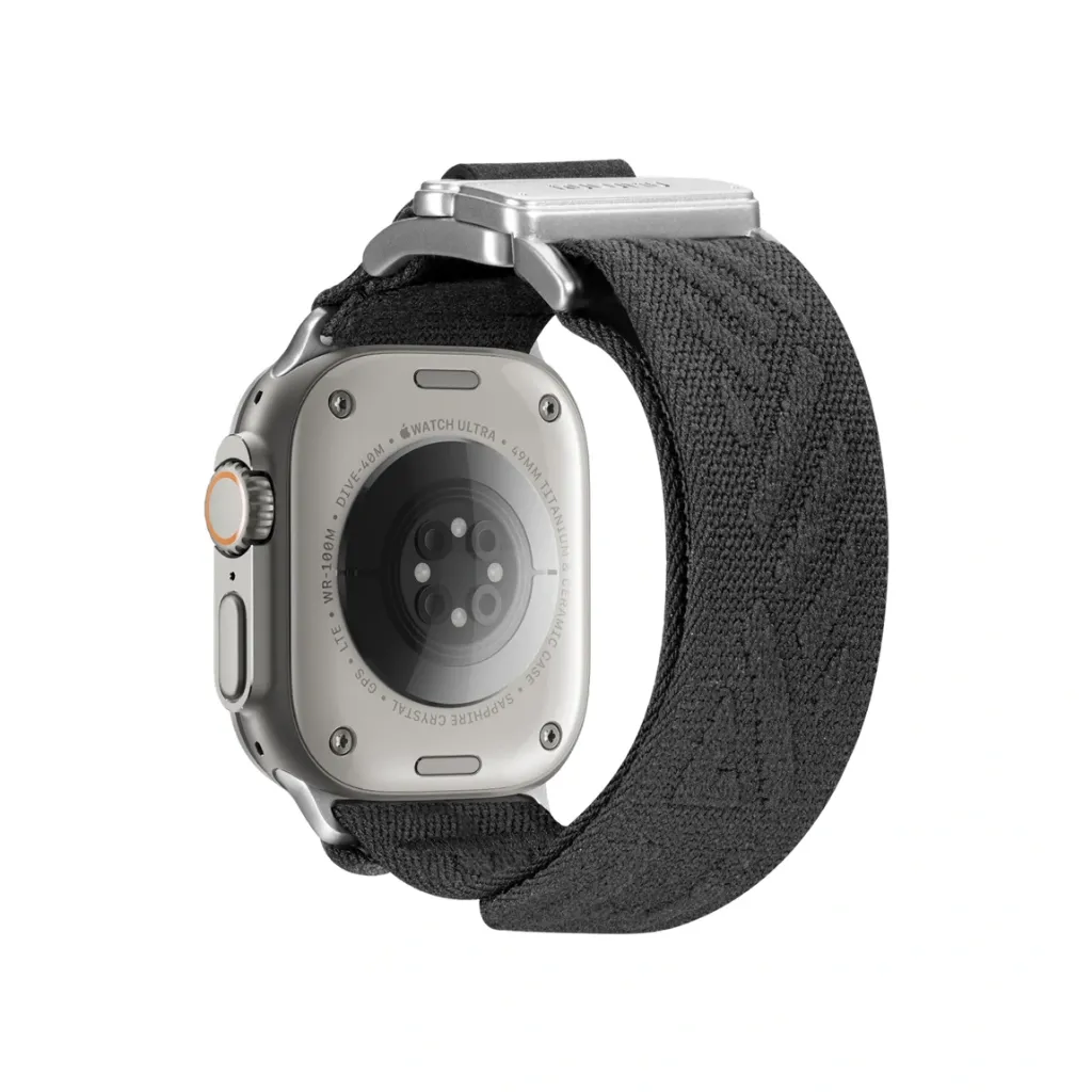 Aulumu C03 Titanium Mag Buckle Quick-Release Band - Titanium Buckle - Black-3.webp