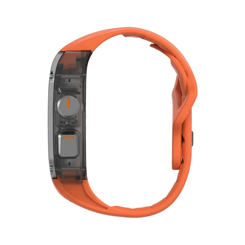 Aulumu A01 case with Titanium Cover+Orange Band-4.webp