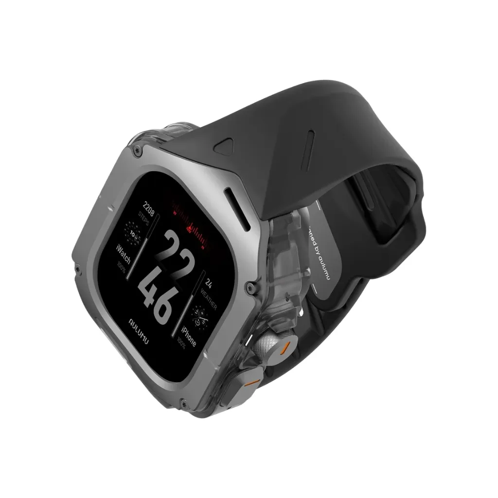 Aulumu A01 case with Titanium Cover+Black Band-3.webp