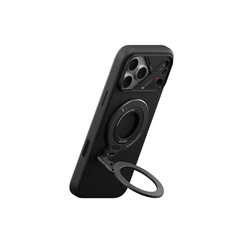 Aulumu G09 Infinite 360° MagSafe Stand  3-Axis Rotation - Black-5.webp