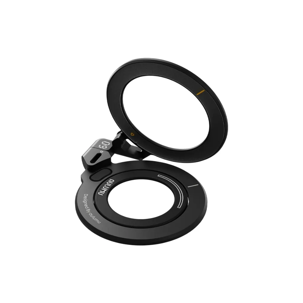 Aulumu G09 Infinite 360° MagSafe Stand  3-Axis Rotation - Black-2.webp