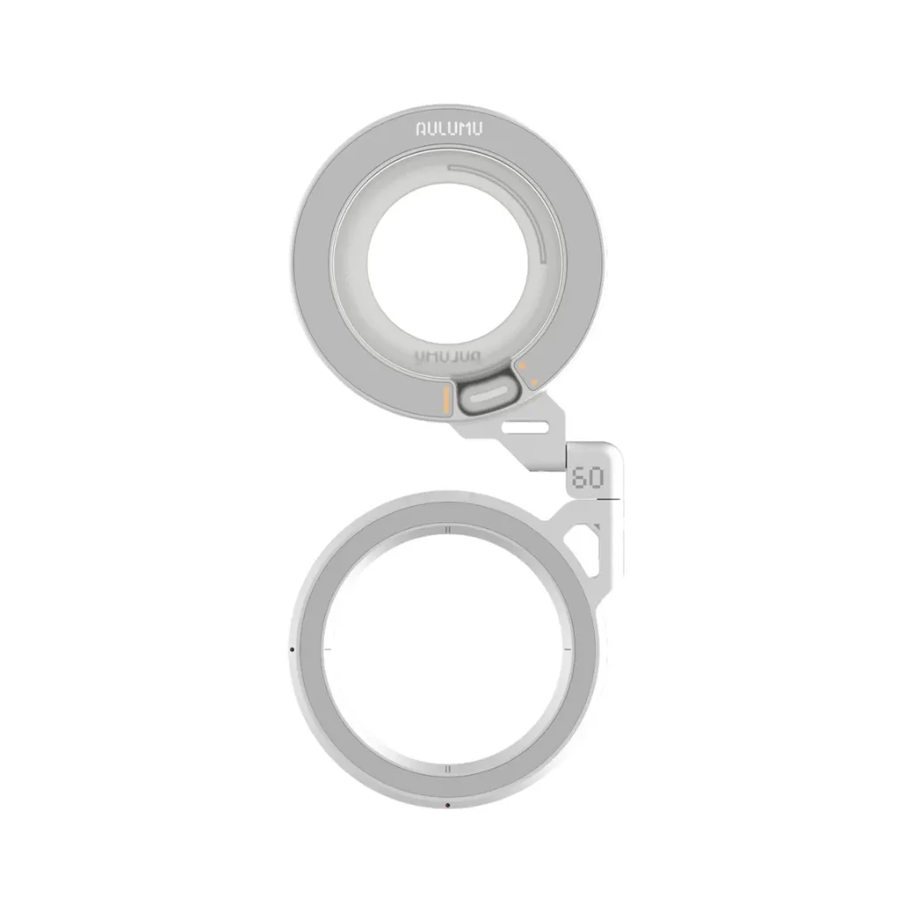 Aulumu G09 Infinite 360° MagSafe Stand  3-Axis Rotation - Silver-5.webp