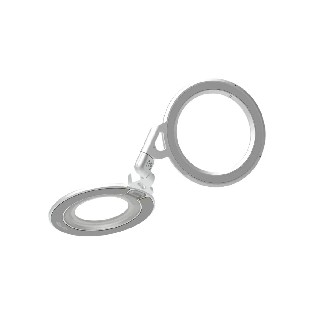 Aulumu G09 Infinite 360° MagSafe Stand  3-Axis Rotation - Silver-6.webp