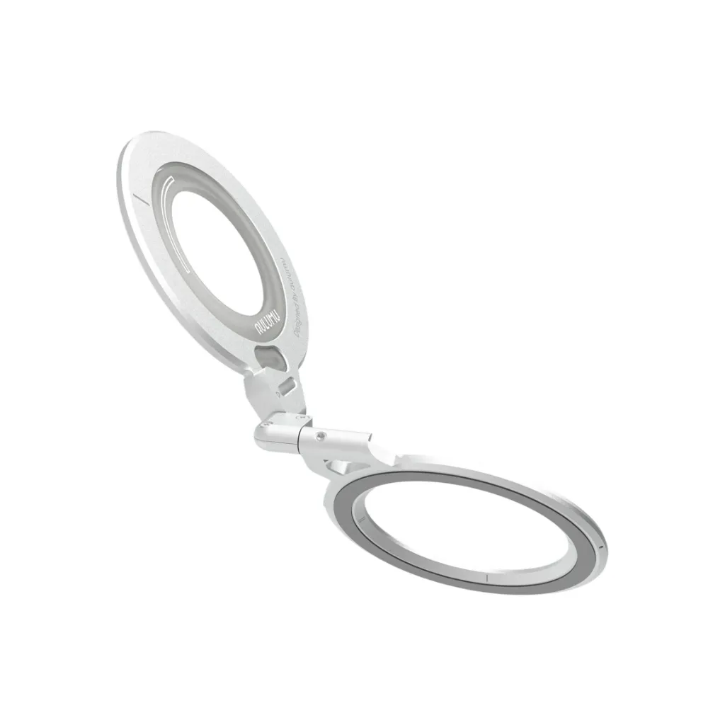 Aulumu G09 Infinite 360° MagSafe Stand  3-Axis Rotation - Silver-7.webp