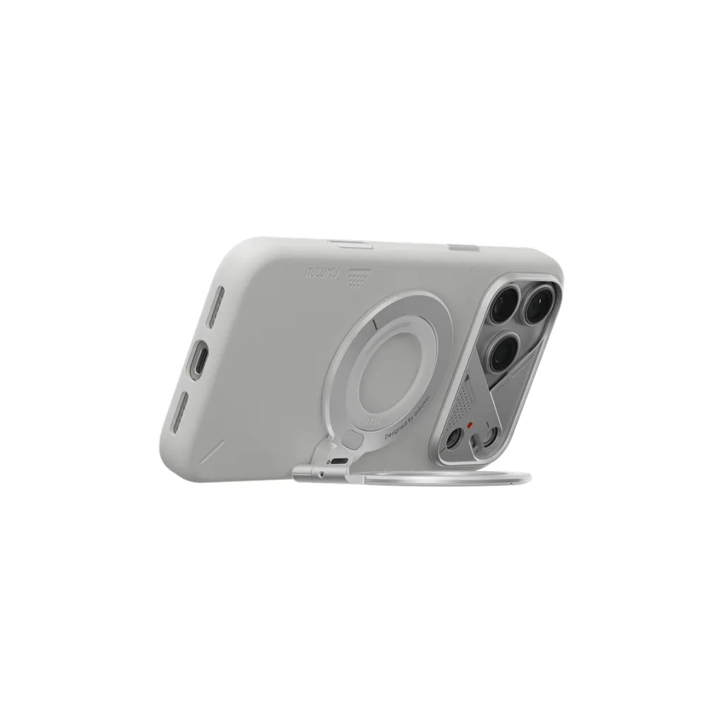 Aulumu G09 Infinite 360° MagSafe Stand  3-Axis Rotation - Silver-10.webp