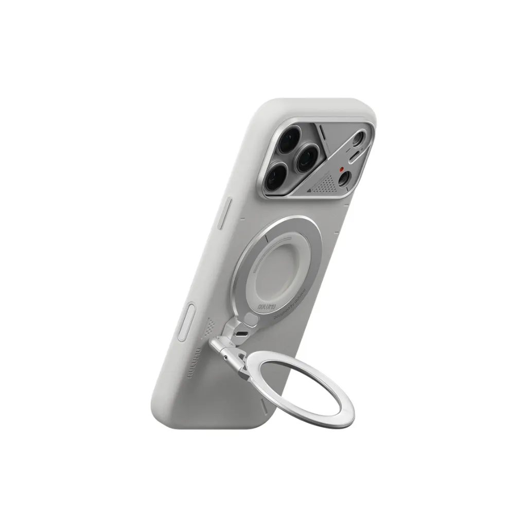 Aulumu G09 Infinite 360° MagSafe Stand  3-Axis Rotation - Silver-11.webp