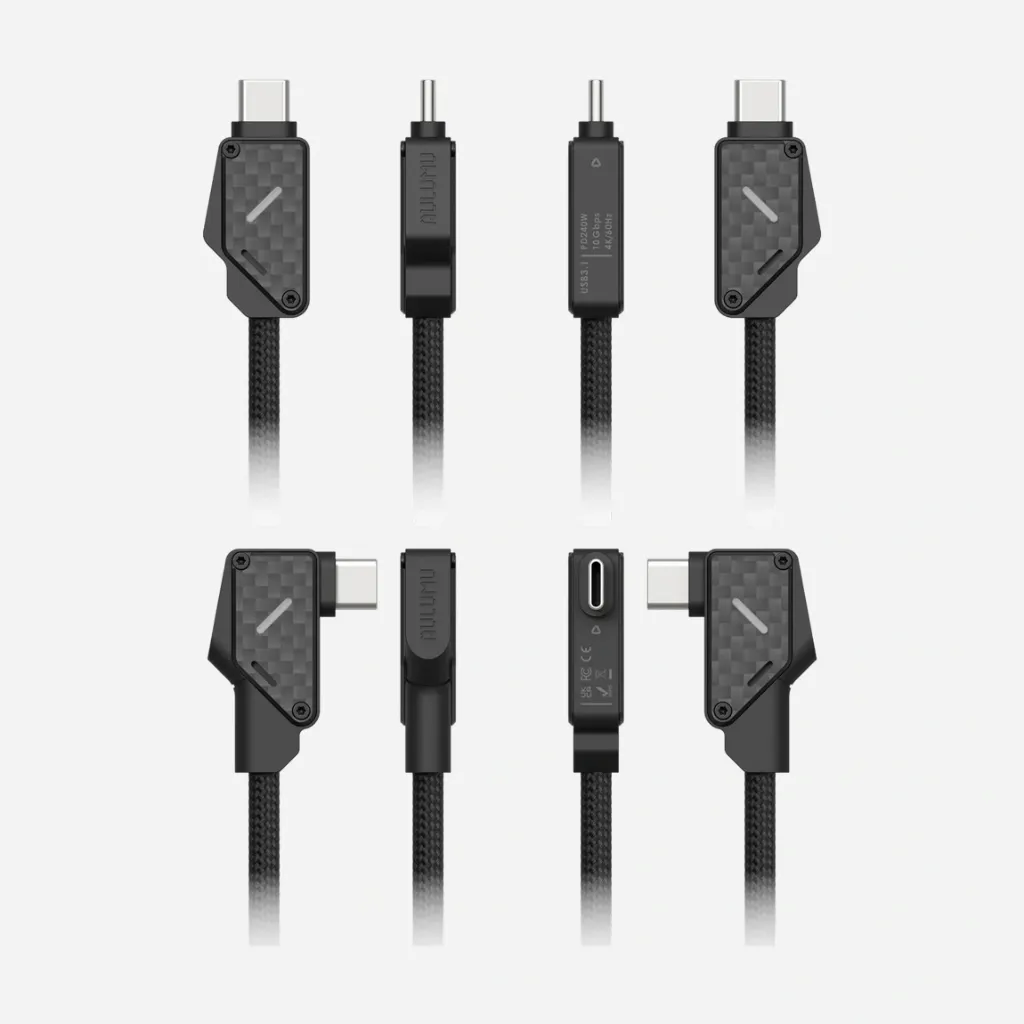 Aulumu M07 Light Carbon 240W Hi-Speed Charging & Data USB-C Cable-3.webp