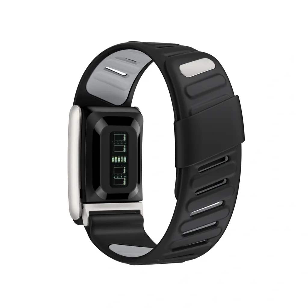 NOVAMAG WHOOP 5.0 Silicone Band (Standard Version)- Black + Light Gray-2.webp