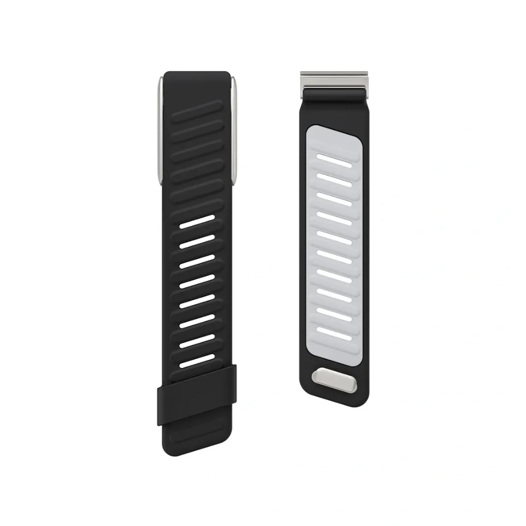 NOVAMAG WHOOP 5.0 Silicone Band (Standard Version)- Black + Light Gray-3.webp