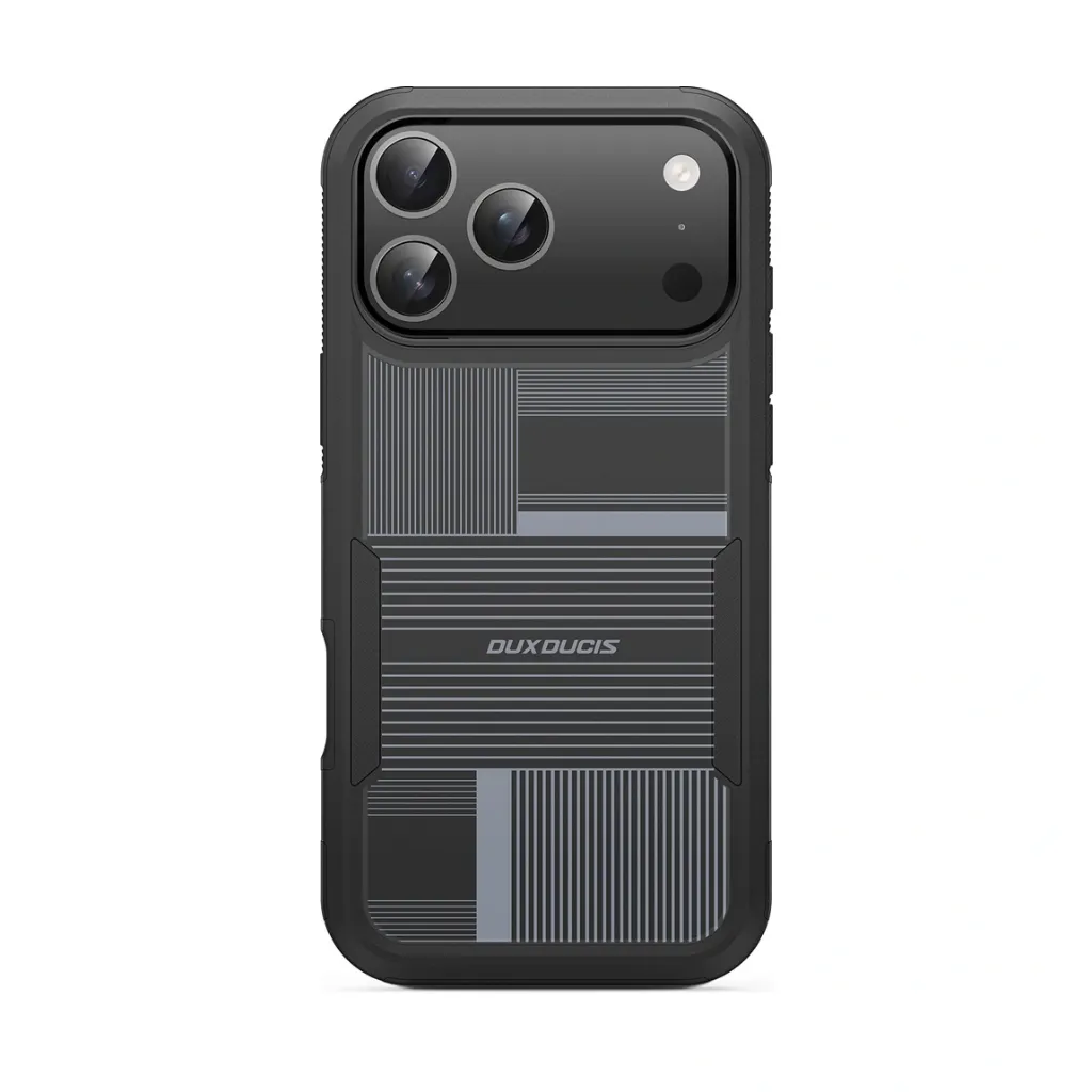 Dux Ducis Shld Apple Case iPhone 17 Pro Max (Umbra Pattern) - Black-2.webp