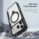 Dux Ducis iPhone 17 Pro Max Skin X Pro Magnetic Flip Case - Black-13.webp