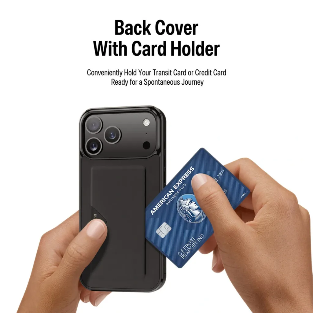 Dux Ducis Pocard Case with Card Holder - Black-3.webp