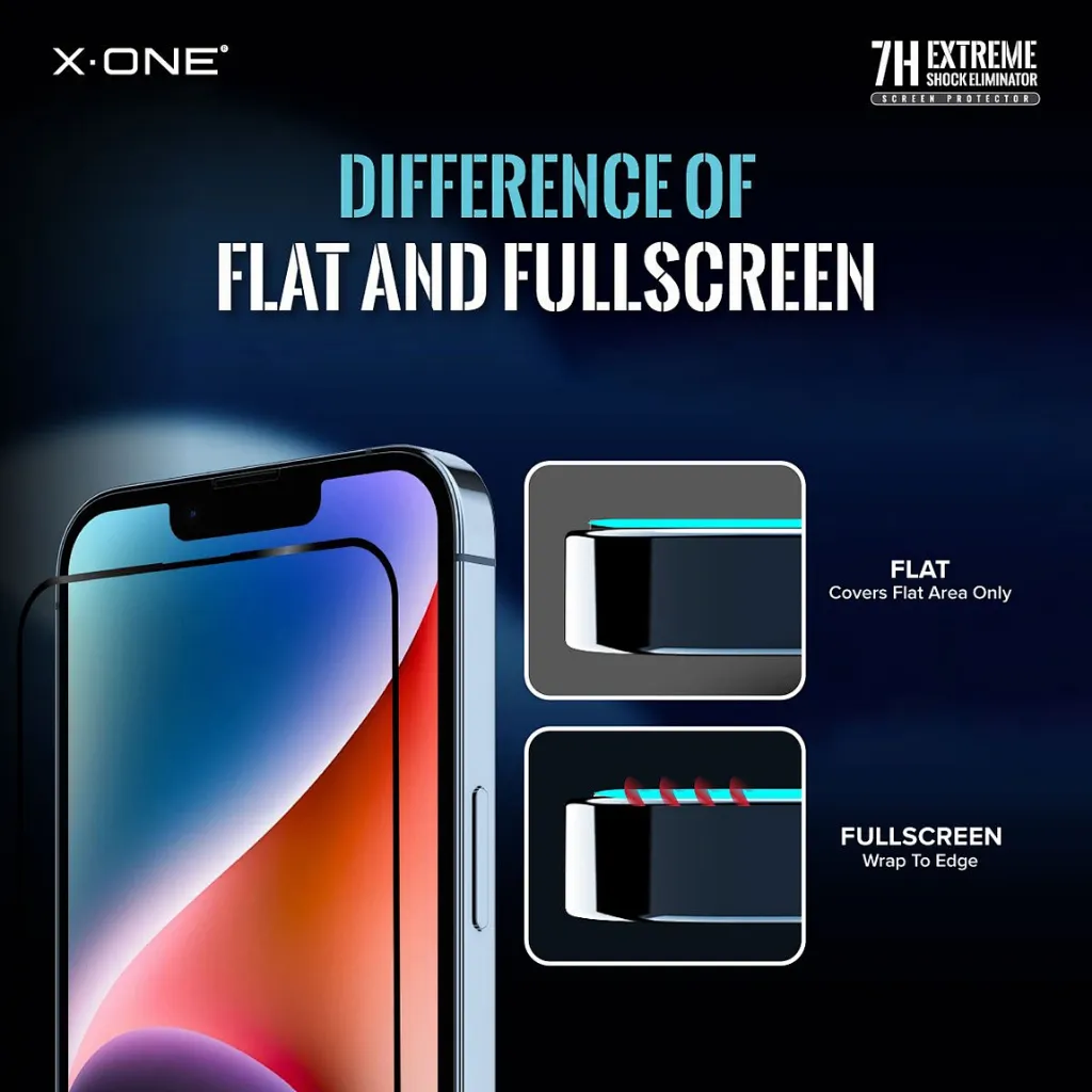X.One 2.5D Full Cover 4Th Generation Extrem Shock Eilminator iPhone 15 Pro Max7.webp