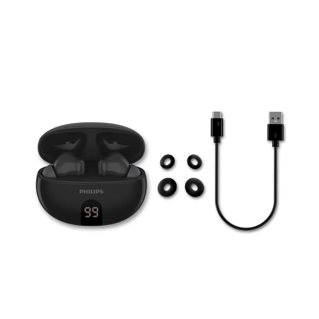Philips True wireless headphones ( TAT3559 ) Black-8.webp