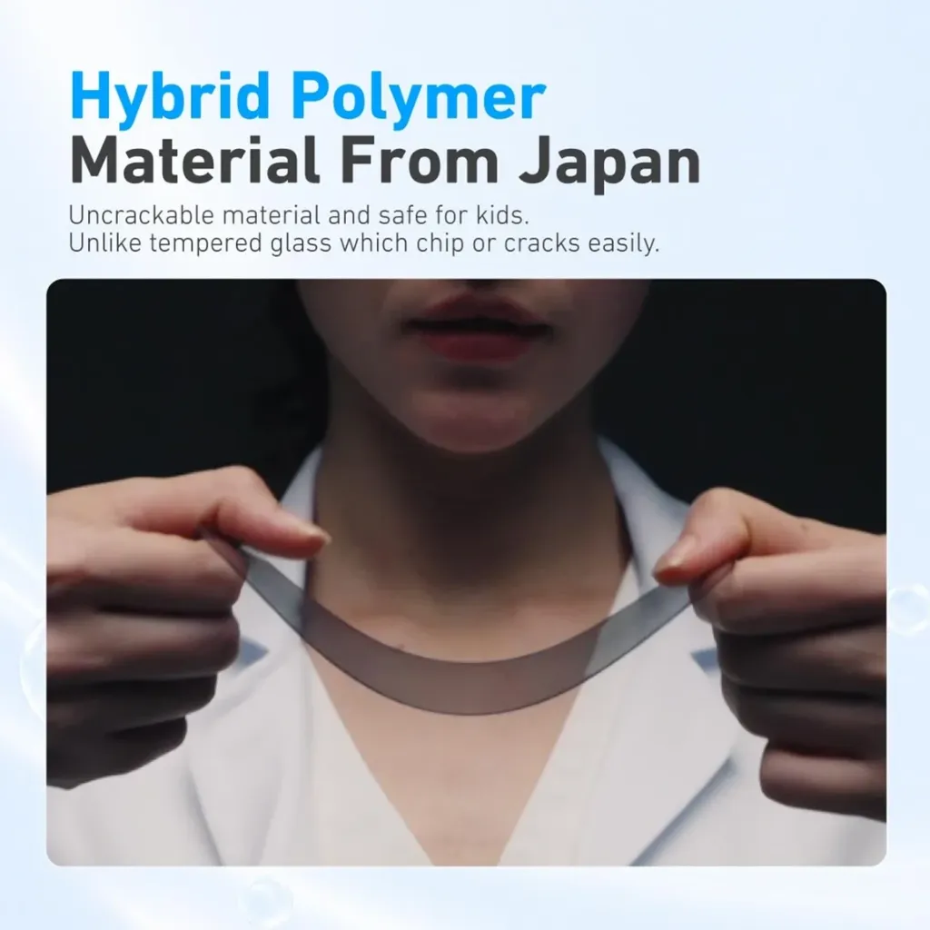 X-One Hybrid Polymer Impact – (Anti-Blue Light + Privacy) with Installer Kit For iPhone 18 Pro-4.webp