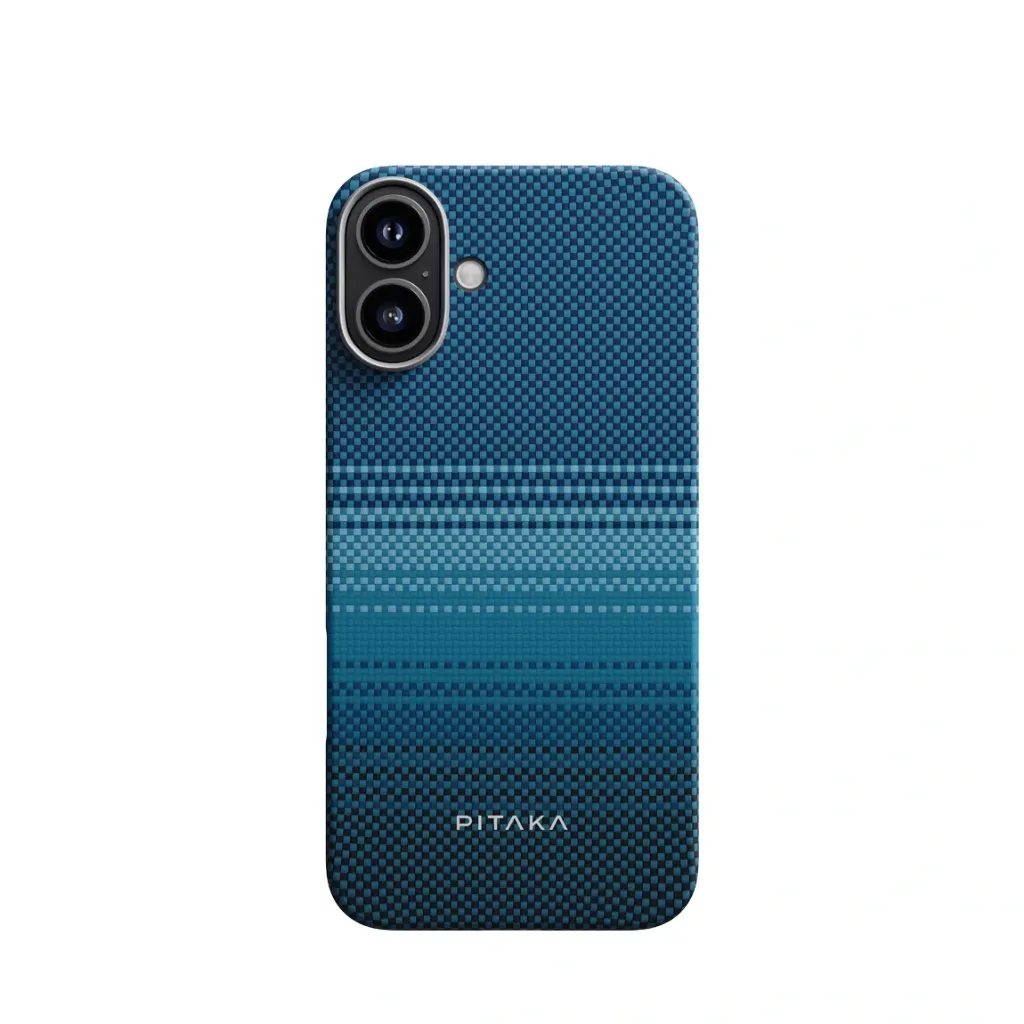 [70804401] Pitaka Tactile Woven Case for iPhone 16 - Moonrise
