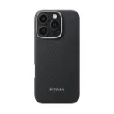 Pitaka Ultra Slim Case for iPhone 16 Pro Max - Black/Grey