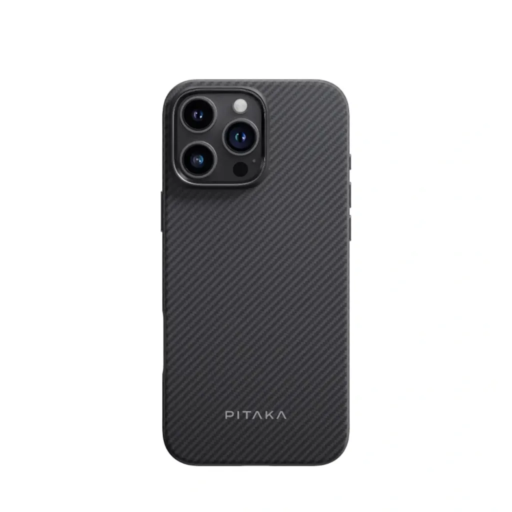 [70803801] Pitaka Military Grade Protective Case for iPhone 16 Pro - Black/Grey