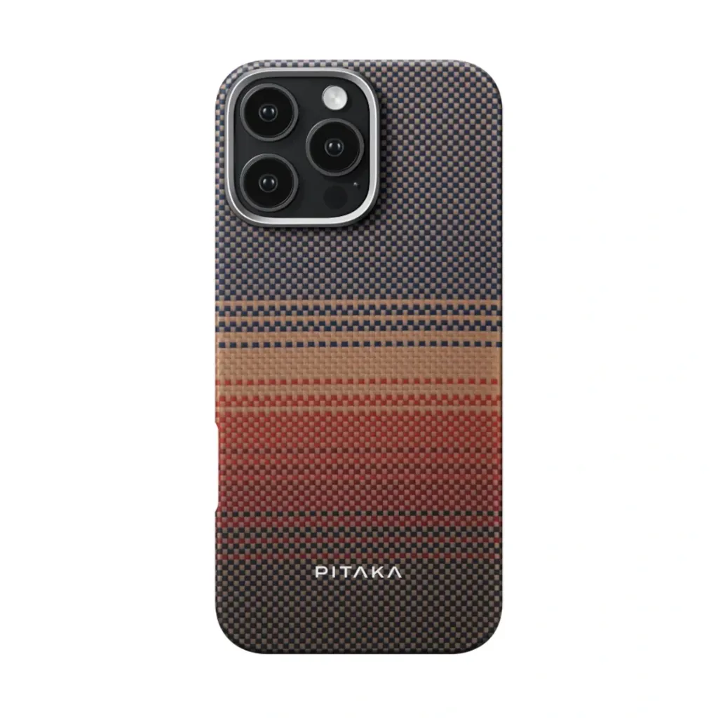 [70805101] Pitaka Tactile Woven Case for iPhone 16 Pro Max - Sunset