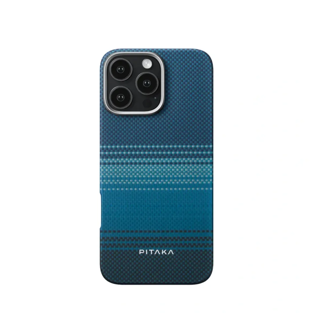 Pitaka Tactile Woven Case for iPhone 16 Pro - Moonrise