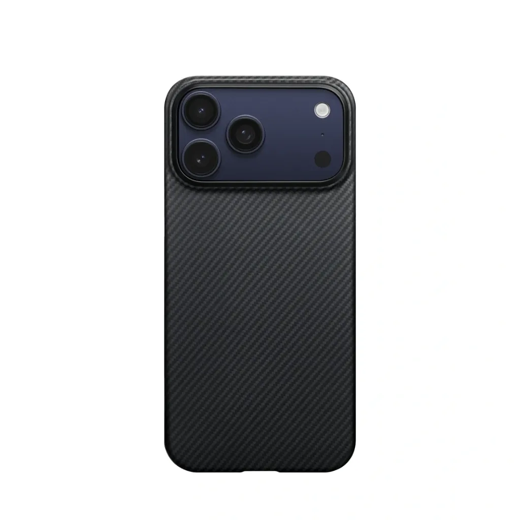 [70806101] Pitaka Ultra-Slim Case iPhone 17 Pro - Black/Grey