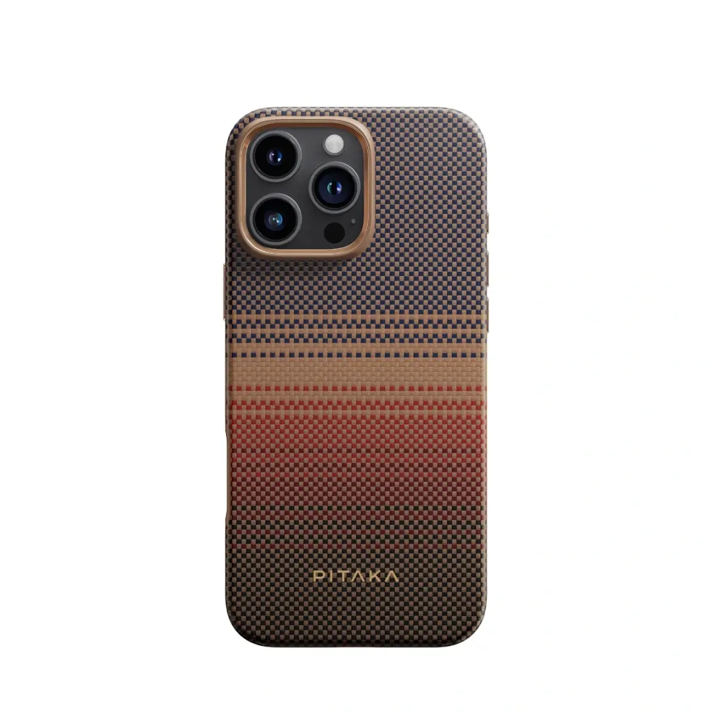 [70804101] Pitaka Military Grade protective case for iPhone 16 Pro - Sunset
