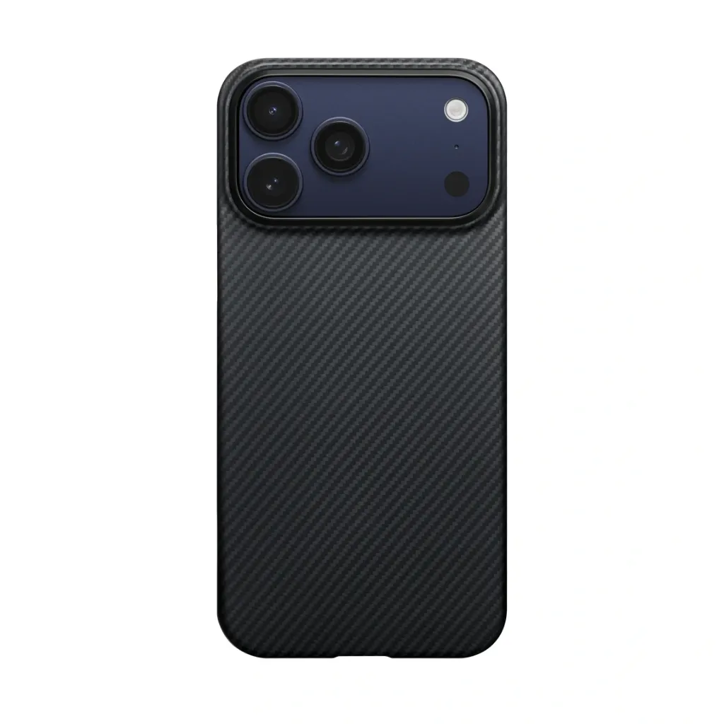 [70801801] PITAKA ULTRA SLIM CASE (PITA-TAP) IPHONE 17 PRO MAX -BLACK/GRAY KI1701BPM