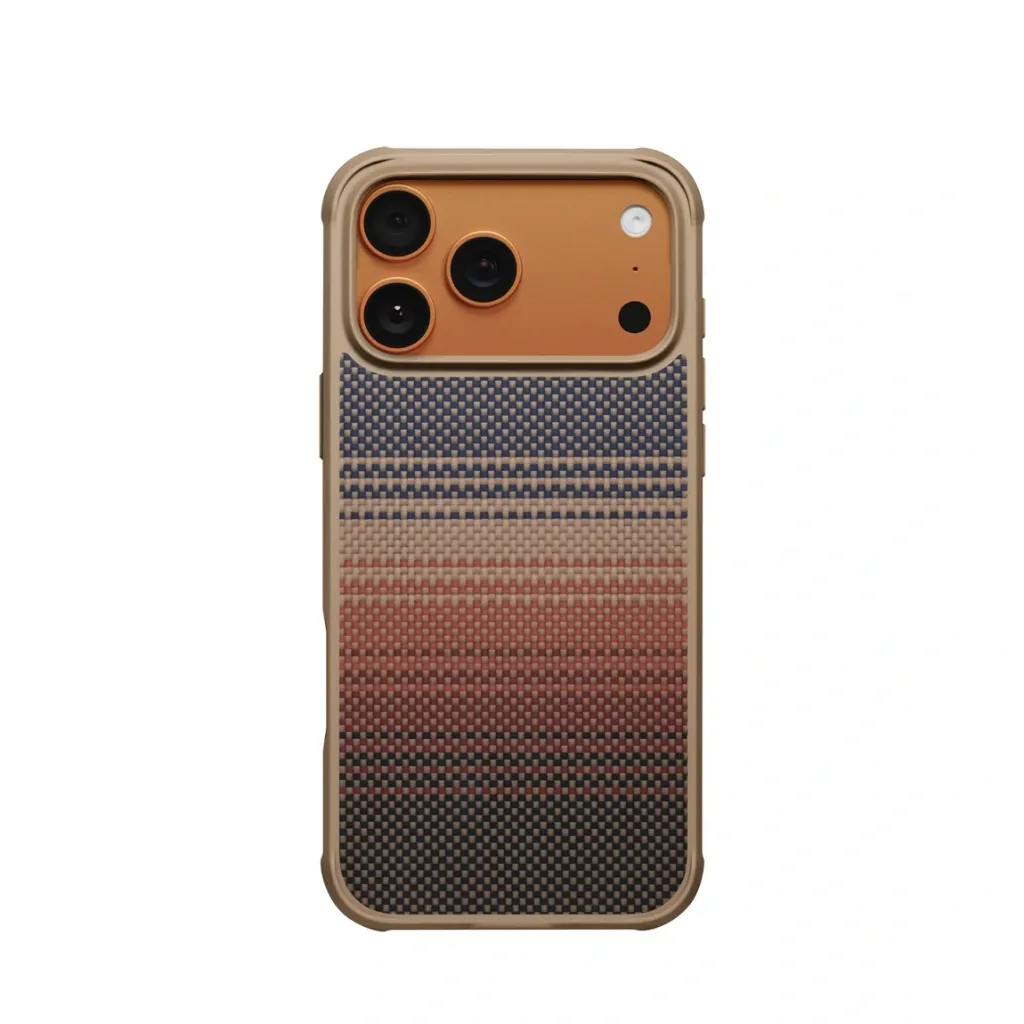 [70802201] Pitaka Aramid ProGuard Case iPhone 17 Pro - Sunset