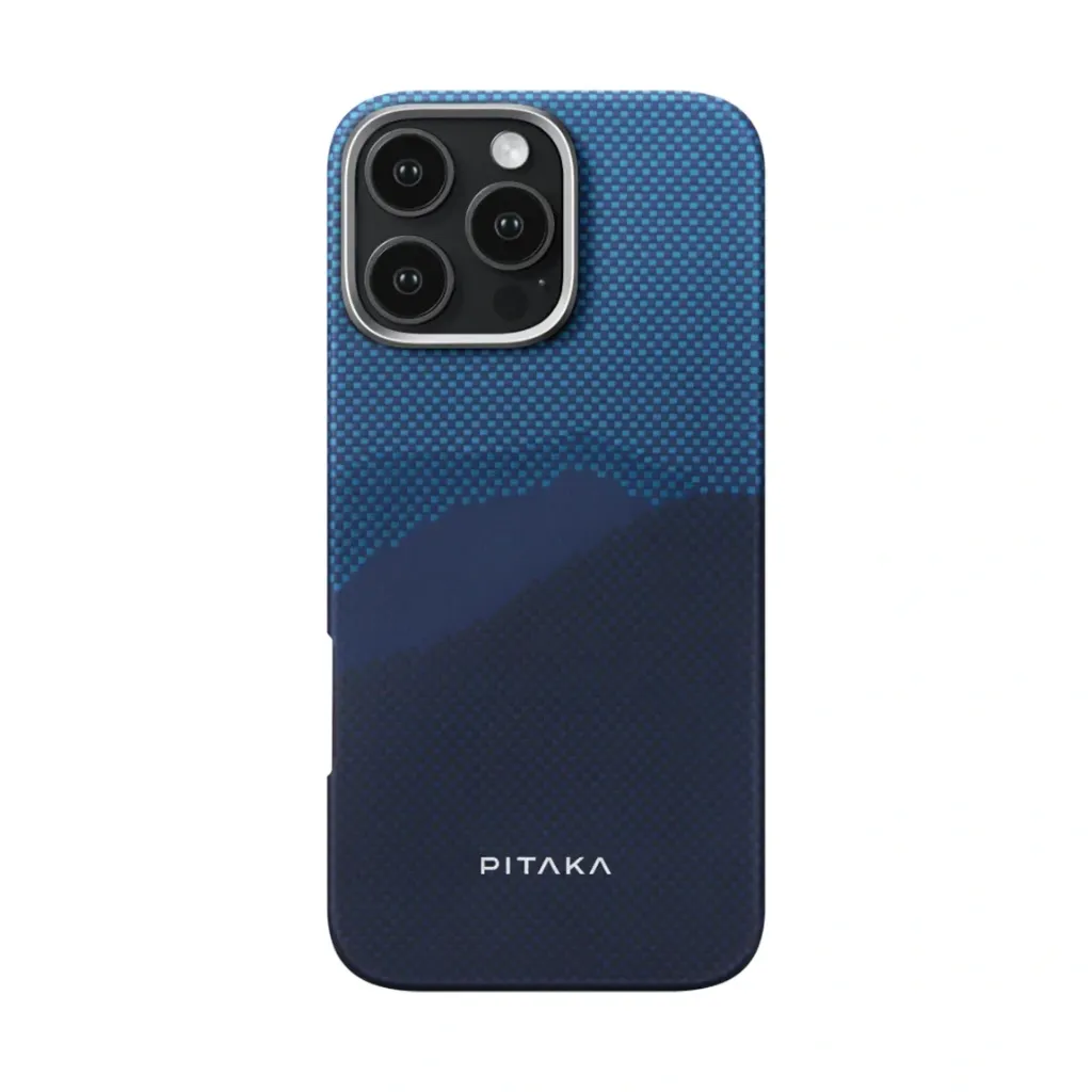 [70805001] Pitaka Tactile Woven Case for iPhone 16 Pro Max - Over the horizon