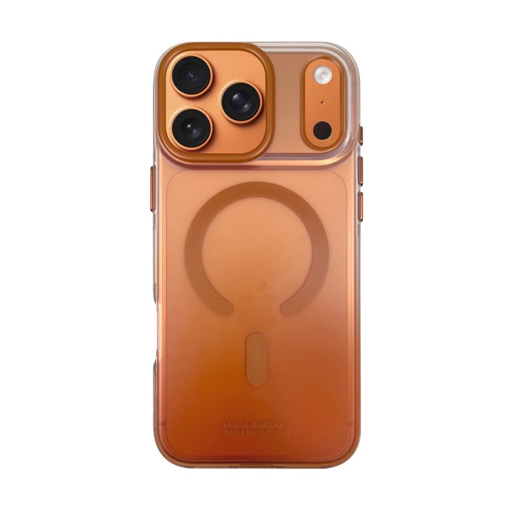 POLO AUGUS MAGSAFE BACK CASE IPHONE 17 PRO MAX - Orange