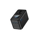Powerology PD100W VOLTVOYA Gan Travel adapter - Black