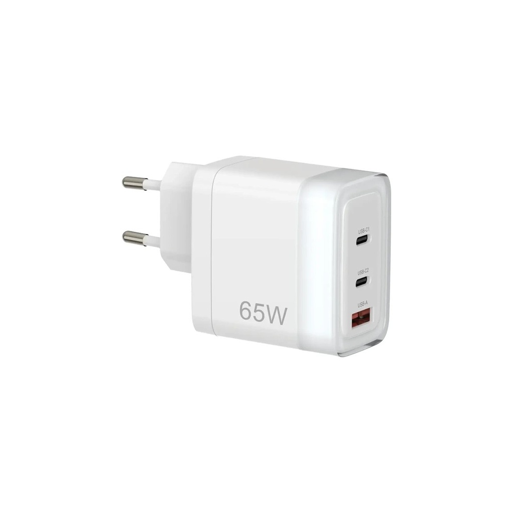 Powerology Lunex Series Fast Charging Adapter - White