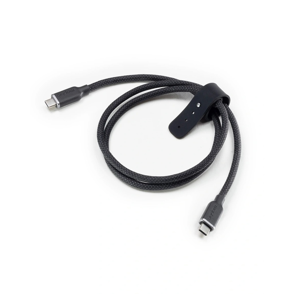 [71600201] Mophie Charge Stream USB4 / USB-C to USB-C cable 240W 0.8m - Black