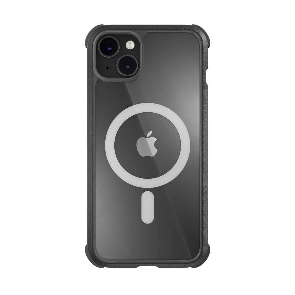 [74201101] MagEasy Odyssey M for iPhone 14 Plus (Leather Black)