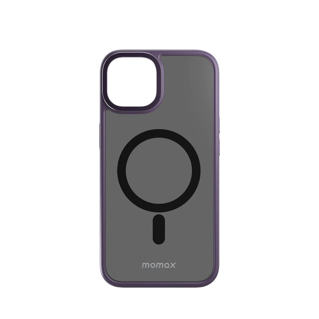 Momax Shock Resistant Hybrid Case for iPhone 14 Pro - Purpel