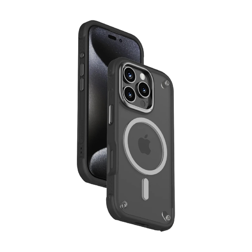 [74500101] Momax CaseForm Air Shock Proof Case With MagSafe For iPhone 16 Pro - Black