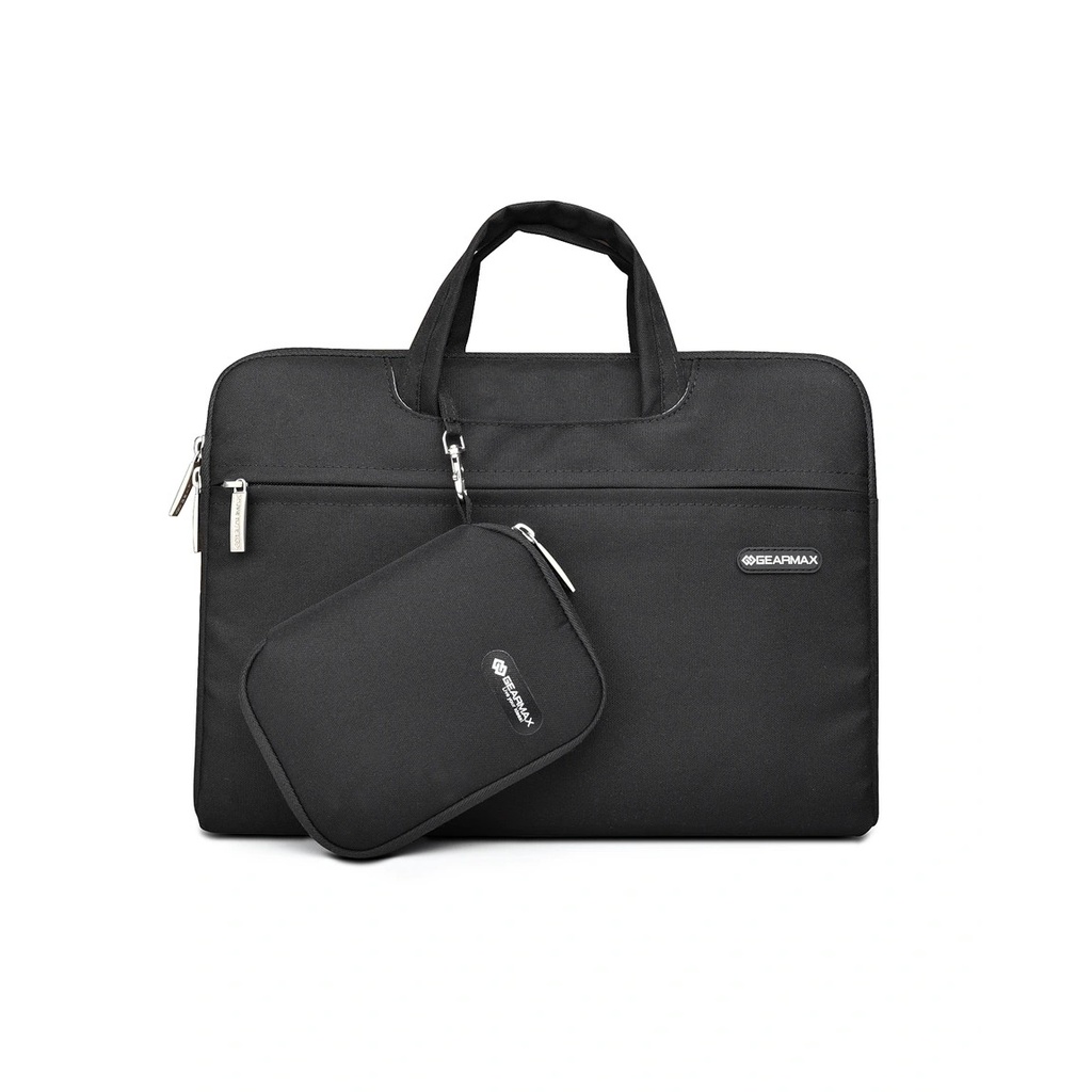 [72900101] Gearmax Campus Slim Case For 13.3 Inches Laptop – Black