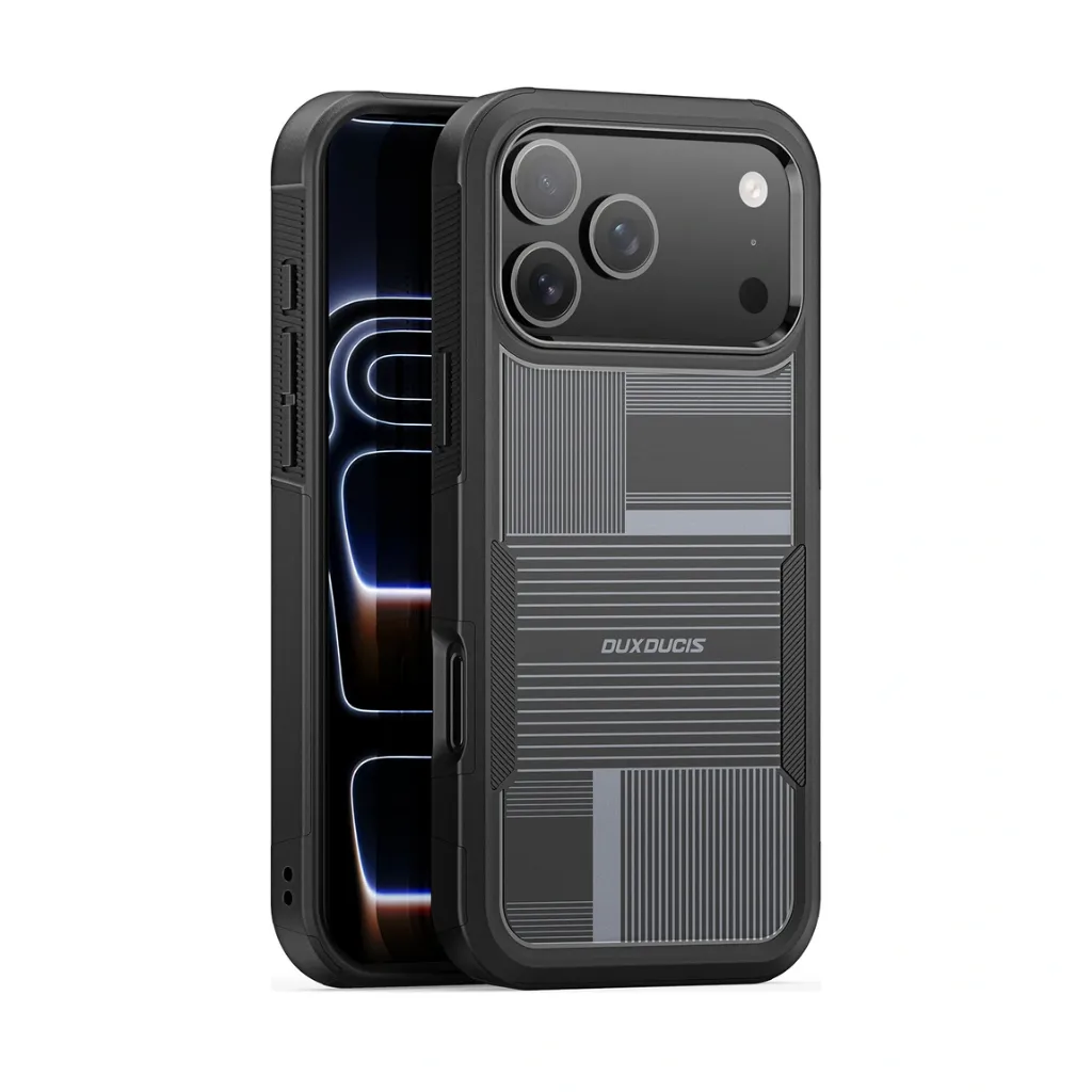 Dux Ducis Shld Apple iPhone 17 Pro Max (Umbra Pattern) - Black