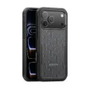 Dux Ducis Shld Apple Case iPhone 17 Pro Max (Triangle Pattern) - Black