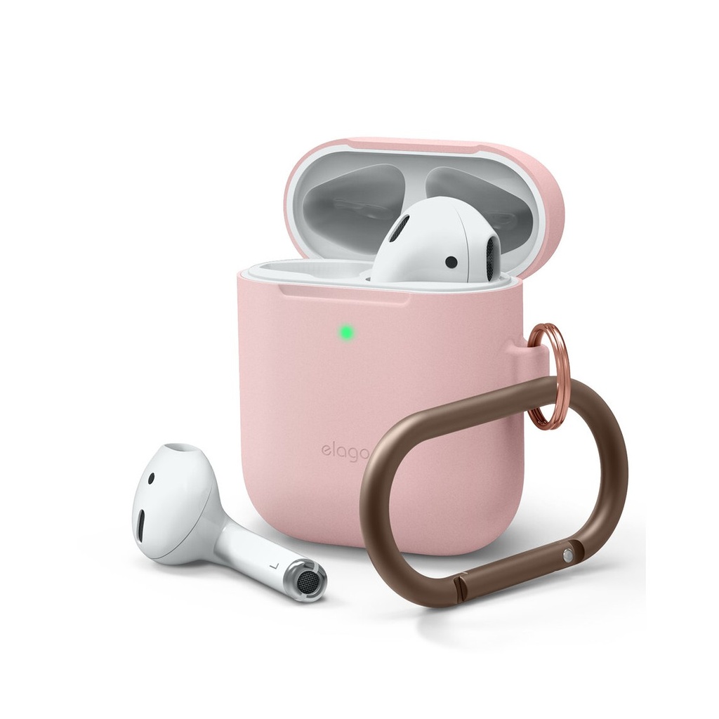 [72601201] Elago AirPods Skinny Hang Case (Lovely Pink)